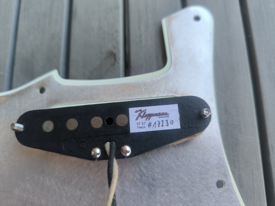 KLoppmann 67 stratocaster pickguard completo ¡NUEVO y envío incluido! de segunda mano · Foto 3 de 3 · Murcia · 360 €