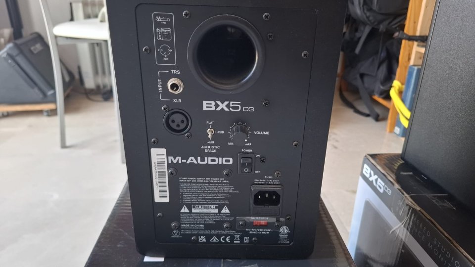 •	Monitores de Estudio M-Audio BX5 (Pareja) de segunda mano · Foto 1 de 7 · Valencia · 115 €