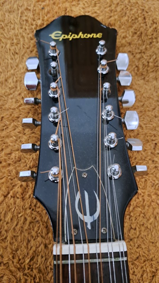 Guitarra acústica Epiphone 12 cuerdas Texan FT-160N