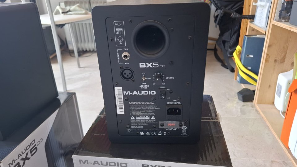 •	Monitores de Estudio M-Audio BX5 (Pareja) de segunda mano · Foto 2 de 7 · Valencia · 115 €