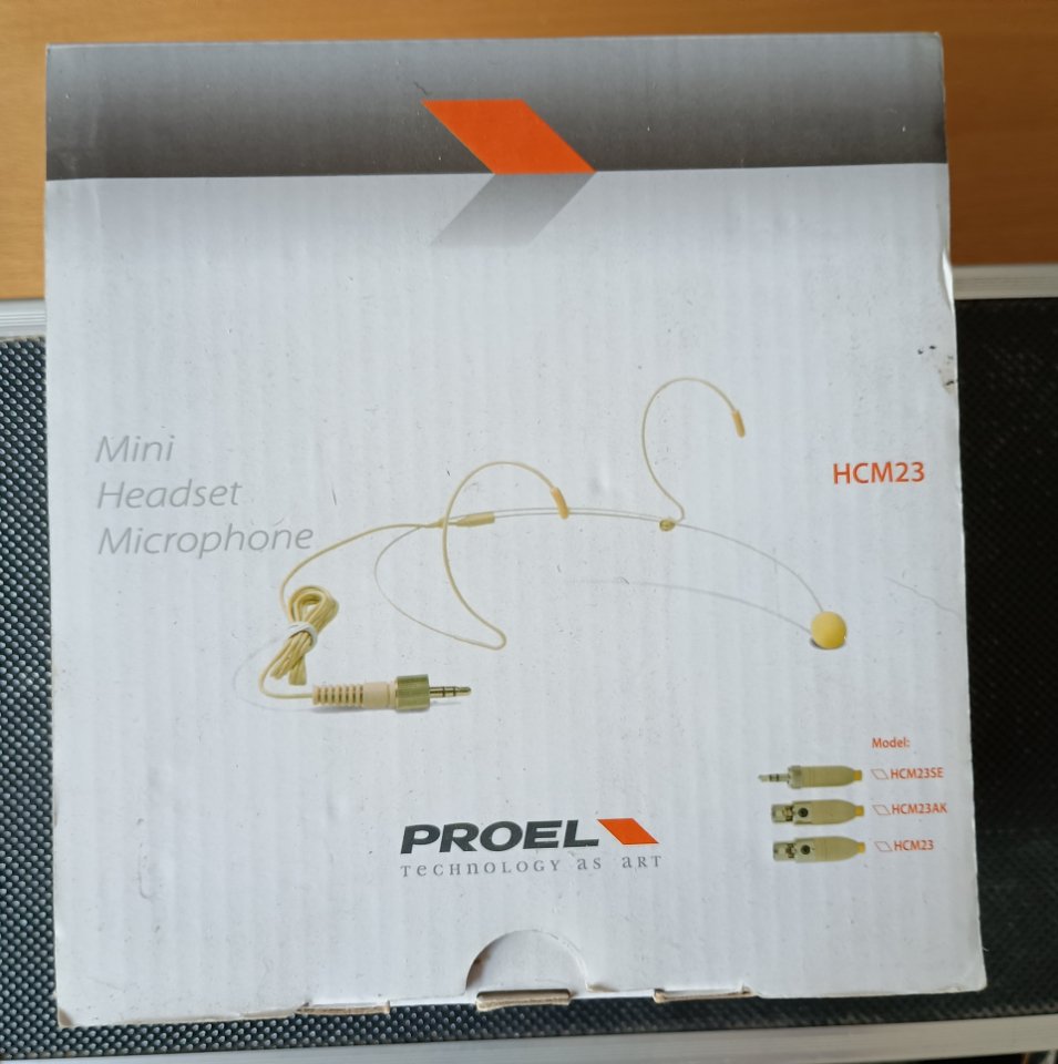 Micrófono de diadema omnidireccional