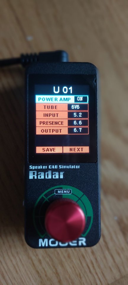 Mooer Radar Speaker Cab Simulator de segunda mano · Foto 5 de 9 · Madrid · 70 €