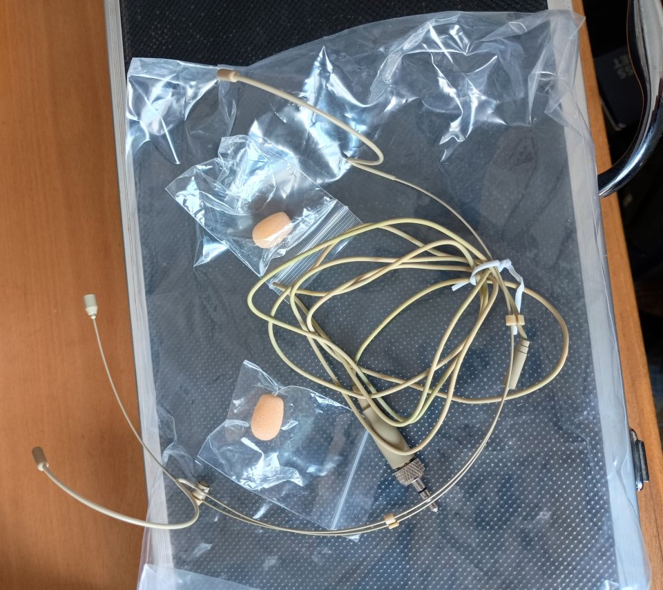 Micrófono de diadema omnidireccional