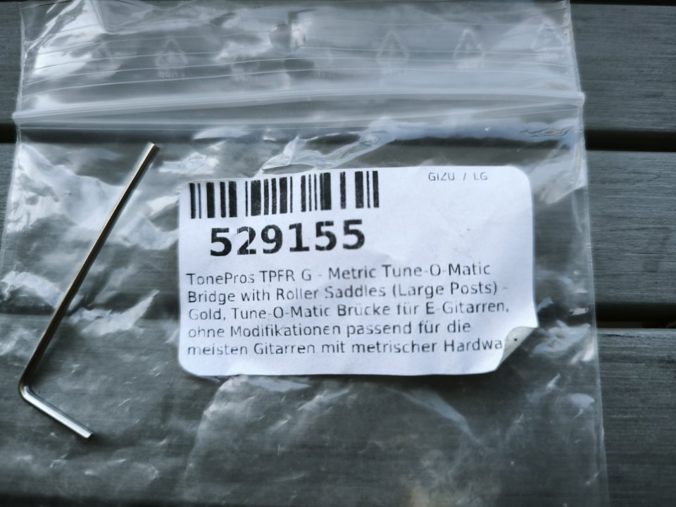 Tonepros Puente Roller Gold Metric TPFR-G ¡Envío incluido! de segunda mano · Foto 4 de 4 · Murcia · 50 €