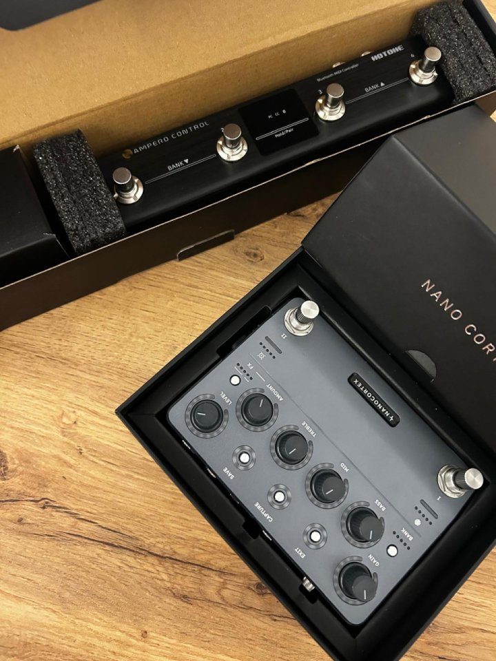 Neural Nano Cortex + Hotone Ampero + Cable MIDI de segunda mano · Foto 4 de 5 · Girona · 470 €