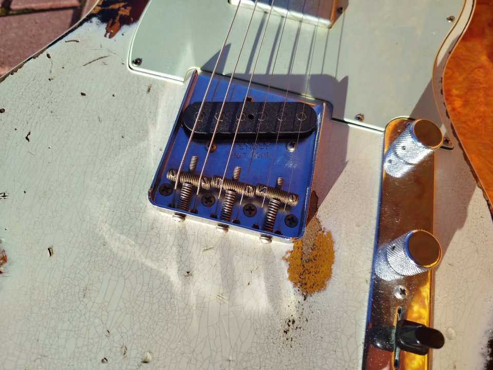 Fender Telecaster Custom Shop Ltd Ed 1960 Heavy Relic NAMM 2018 de segunda mano · Foto 5 de 10 · Albacete · 5250 €