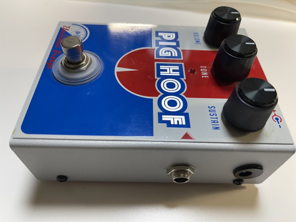 Electronic Orange Pig Hoof (Rojo) - El Big Muff Rams Head definitivo de segunda mano · Foto 2 de 3 · Girona · 180 €