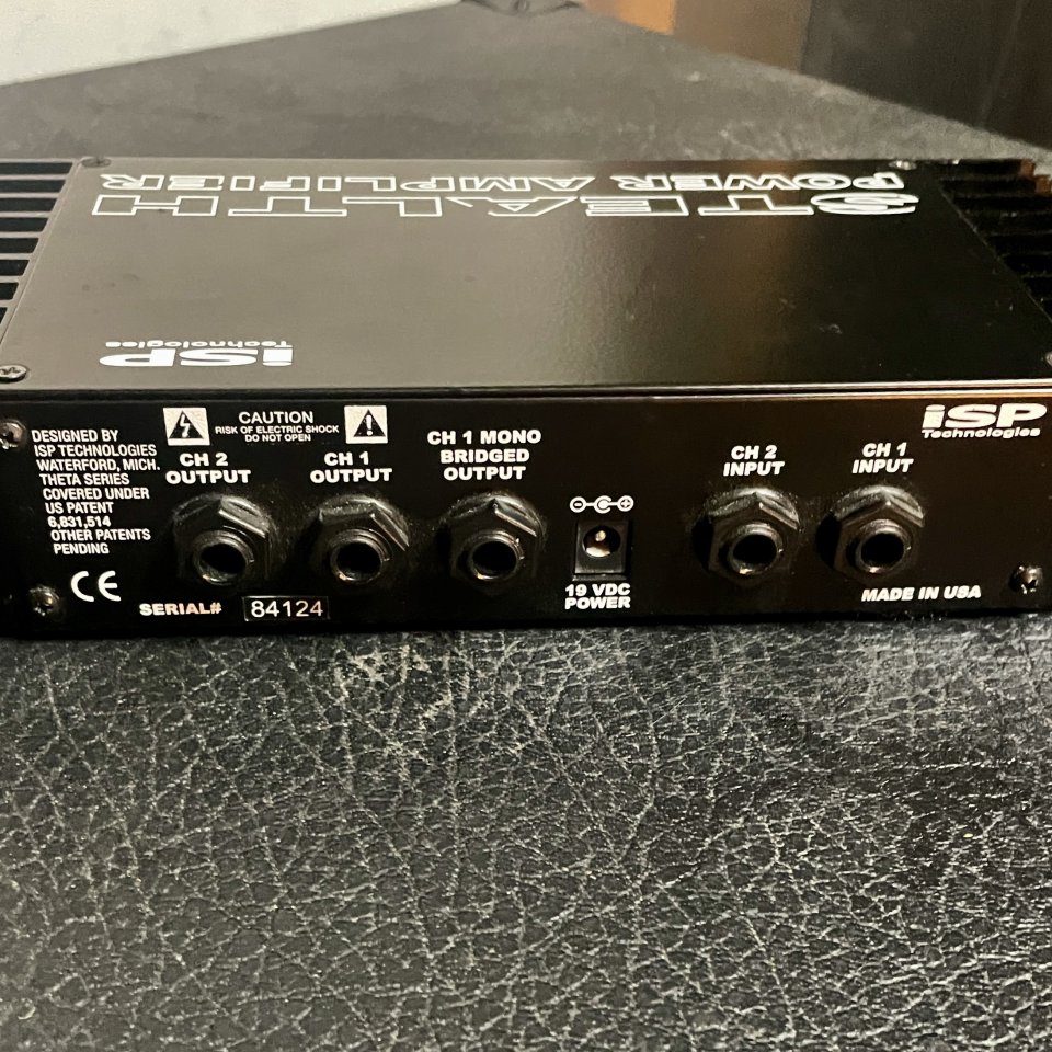 ISP STEALTH PRO etapa  estéreo.