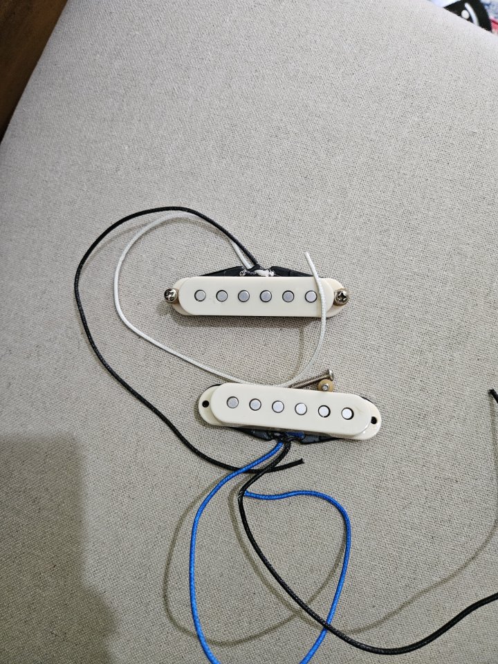 O VENDO Seymour duncan ssl1 neck  y ssl1 middle  por pastillas telecaster