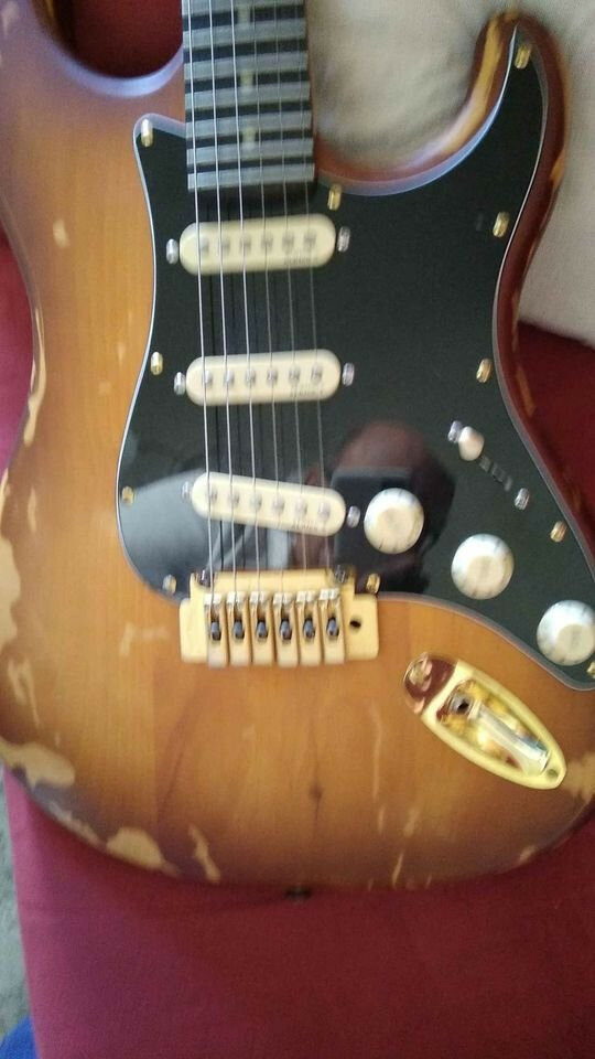 Guitarra VGS vst110 roadcruiser relic