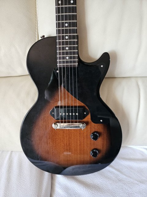 Epiphone LP Jr + Pastilla Gibson