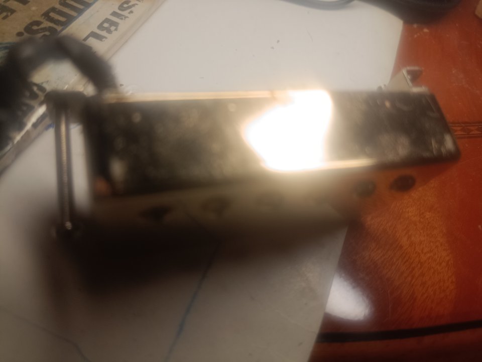 Pastilla Ibanez super 70s para puente, dorada, de 1978 de segunda mano · Foto 3 de 3 · Madrid · 150 €