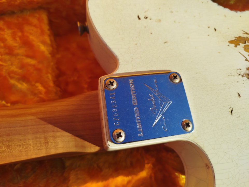 Fender Telecaster Custom Shop Ltd Ed 1960 Heavy Relic NAMM 2018 de segunda mano · Foto 9 de 10 · Albacete · 5250 €