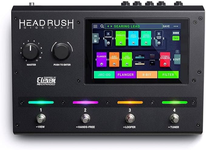 HEADRUSH Gigboard impecable