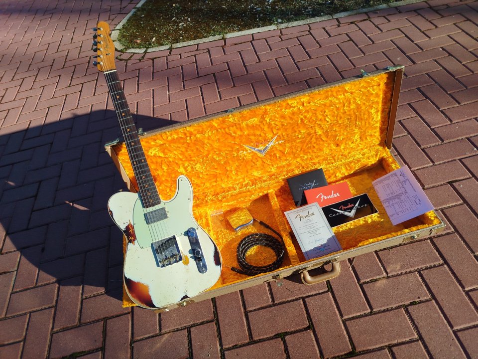 Fender Telecaster Custom Shop Ltd Ed 1960 Heavy Relic NAMM 2018 de segunda mano · Foto 10 de 10 · Albacete · 5250 €