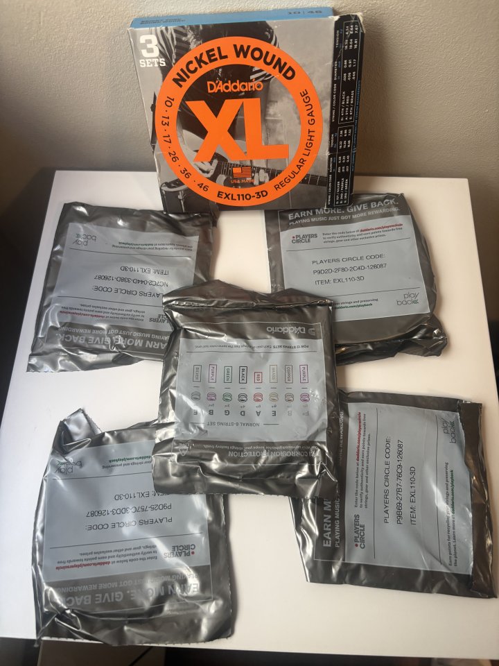 Cambio cuerdas Daddario