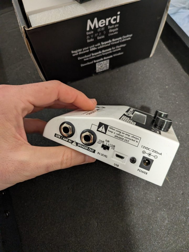 Two notes torpedo cab m+