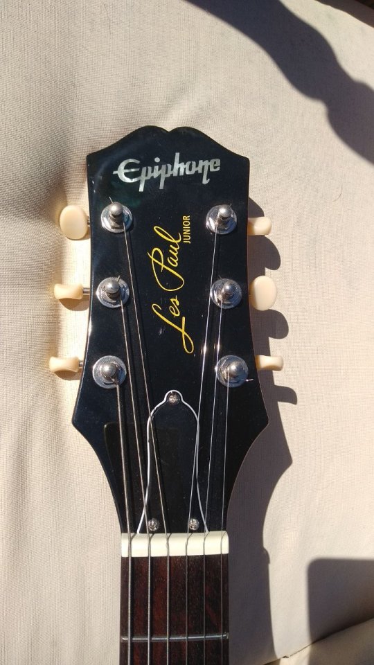 Epiphone LP Jr + Pastilla Gibson