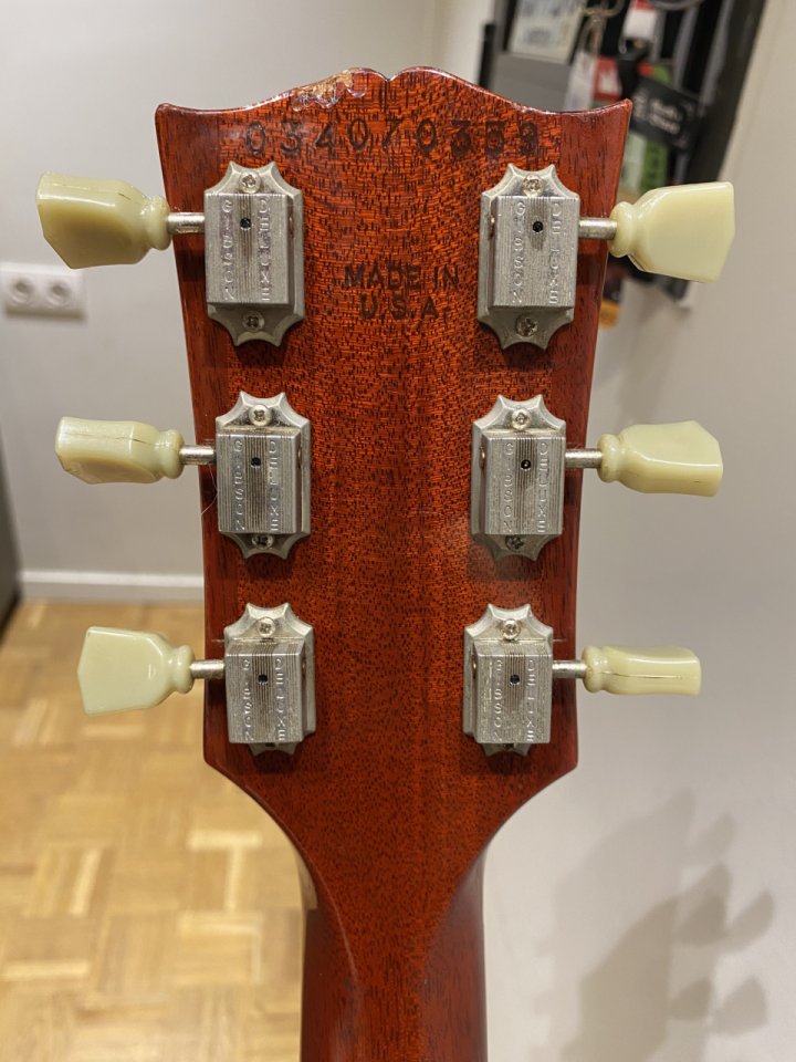 Gibson SG '61 Reissue 2007 – Slashbuckers + TP-6 vintage de segunda mano · Foto 8 de 9 · Barcelona · 1500 €