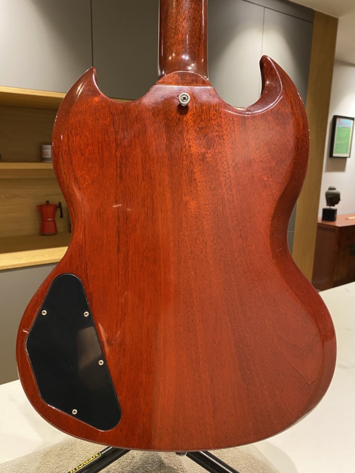 Gibson SG '61 Reissue 2007 – Slashbuckers + TP-6 vintage de segunda mano · Foto 9 de 9 · Barcelona · 1500 €