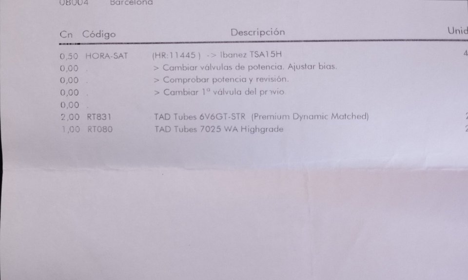 Ibanez TSA15H Cabezal de segunda mano · Foto 5 de 5 · Barcelona · 300 €