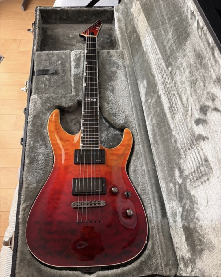 Guitarra ESP E-II Horizon NT II TE AM de segunda mano · Foto 1 de 8 · Valencia · 1500 €