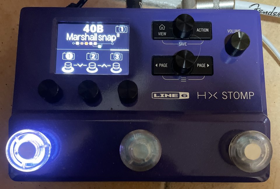 Line 6 line 6 HX Stomp Purple Limited Edition