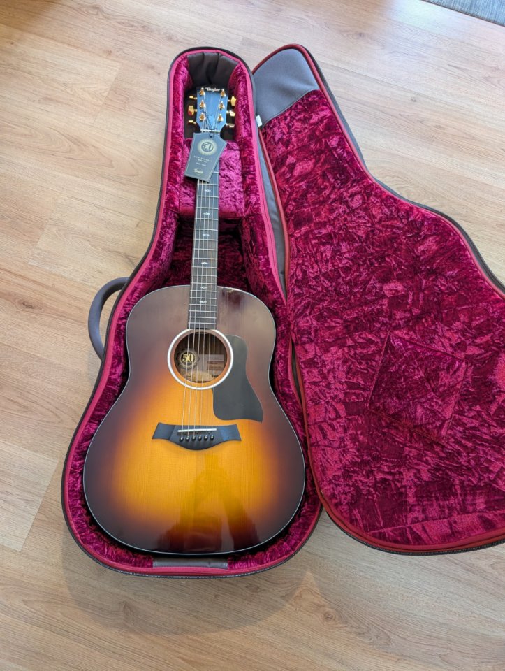 Guitarra acústica Taylor 217. 50 aniversario