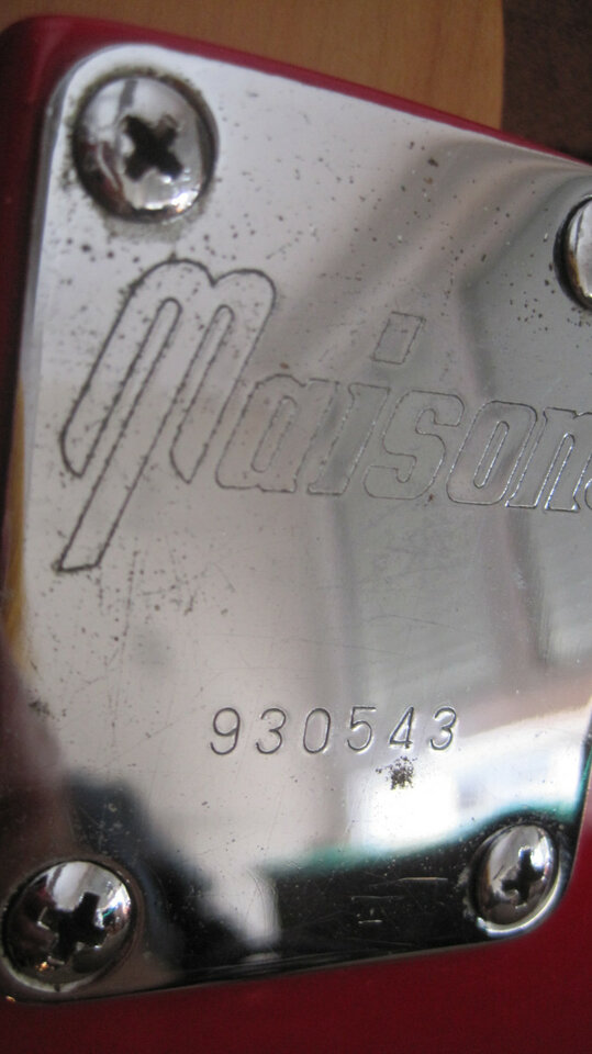 Guitarra Maison Stratocaster años 80