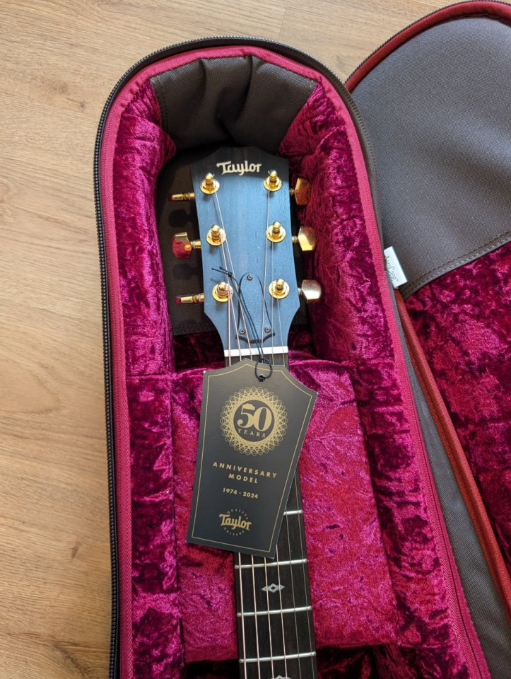 Guitarra acústica Taylor 217. 50 aniversario