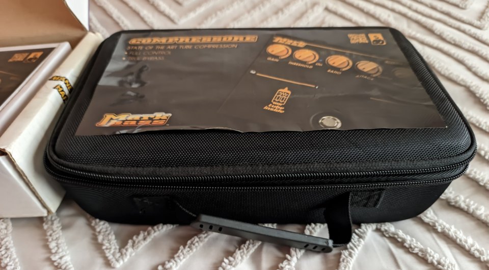 MARKBASS COMPRESSORE bajo nuevo + estuche