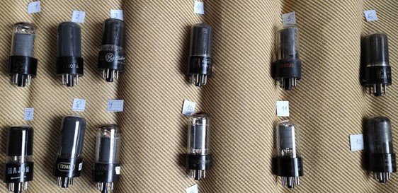 Válvulas 6V6GT y 6V6G muy buenas!!!