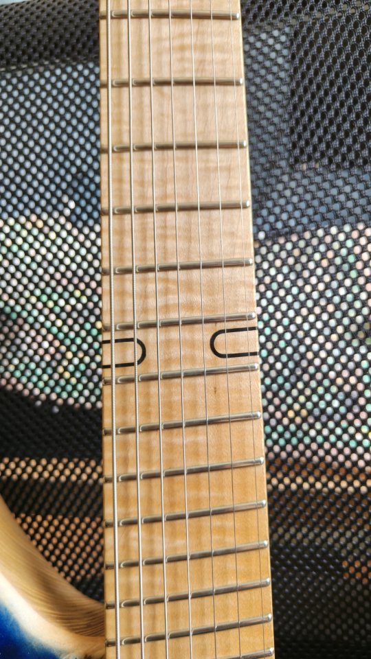 OD Guitars Asteria 7 Blurple Mid Burst de segunda mano · Foto 3 de 10 · Bizkaia · 2950 €