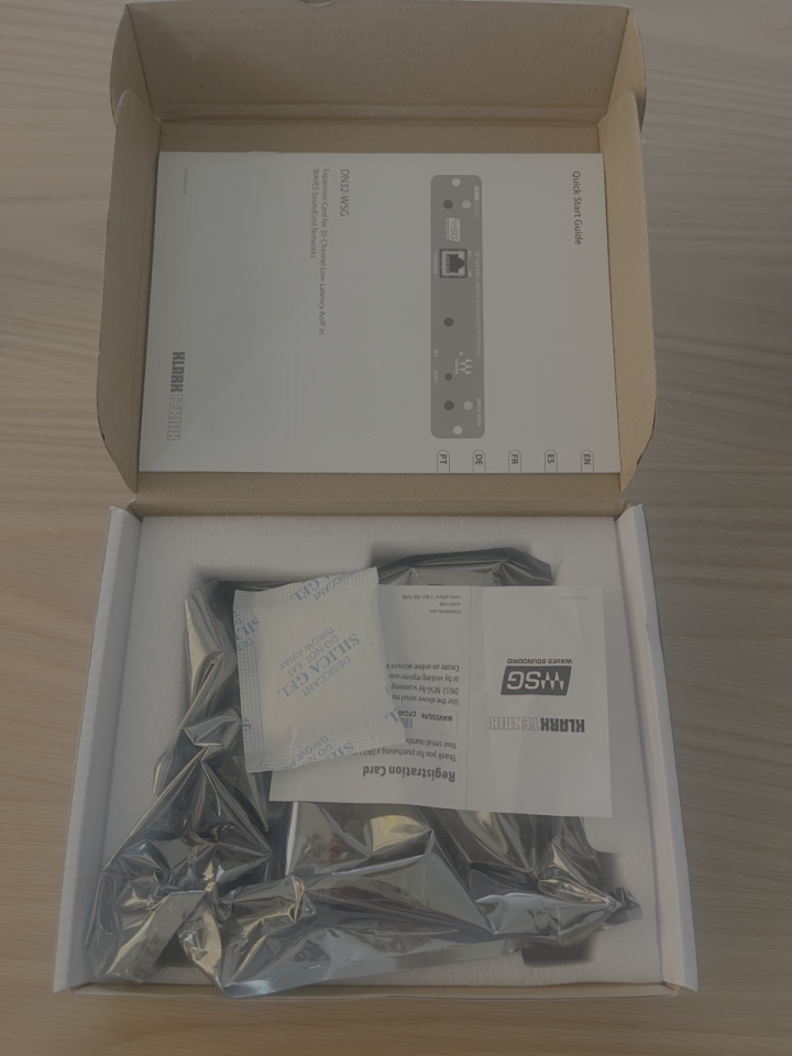 Klark Teknik DN32-WSG tarjeta Soundgrid para Midas M32 y Berhirnger X32 de segunda mano · Foto 2 de 6 · Madrid · 180 €