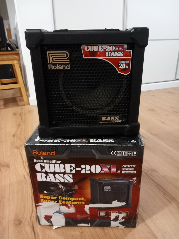 Roland cube bajo 20w