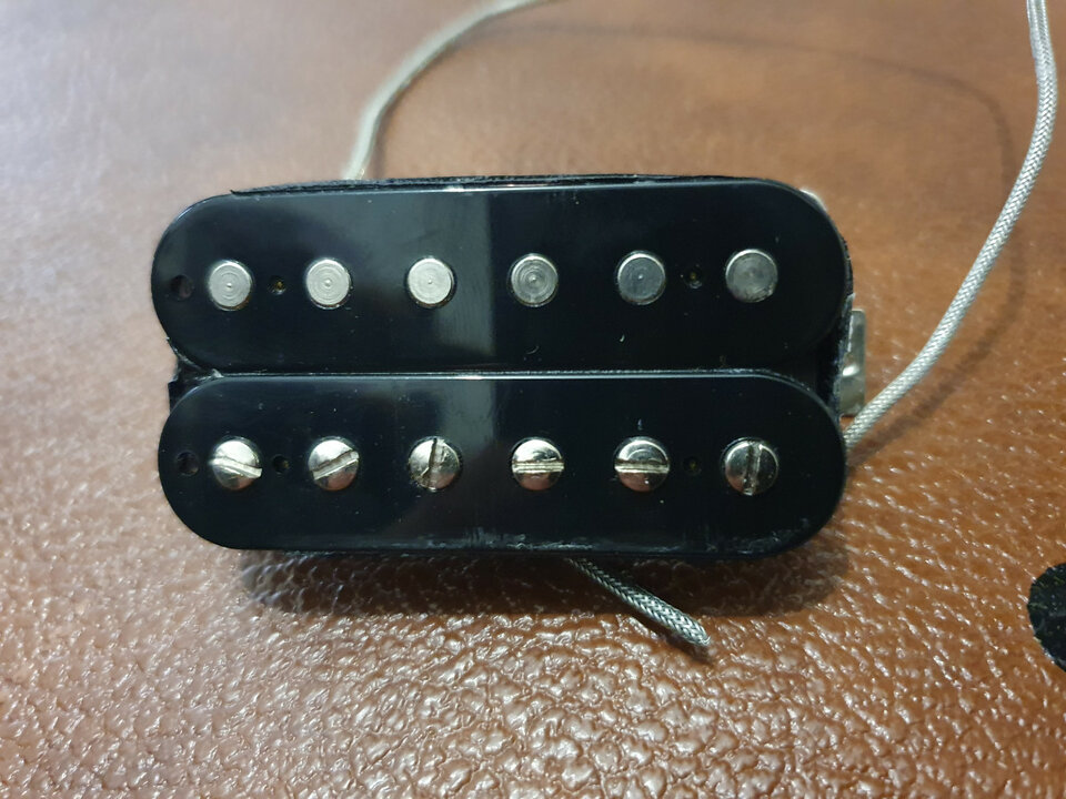 ◇ Cambio◇Humbucker gibson lead custom BB al2 Slashbucker por otra humbucker (seymour duncan, dimarzio, gibson)