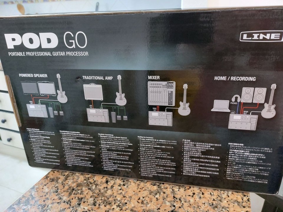 Line 6 Pod Go en caja de segunda mano · Foto 2 de 4 · Madrid · 340 €