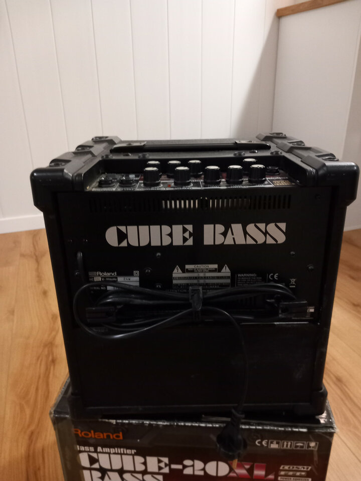 Roland cube bajo 20w
