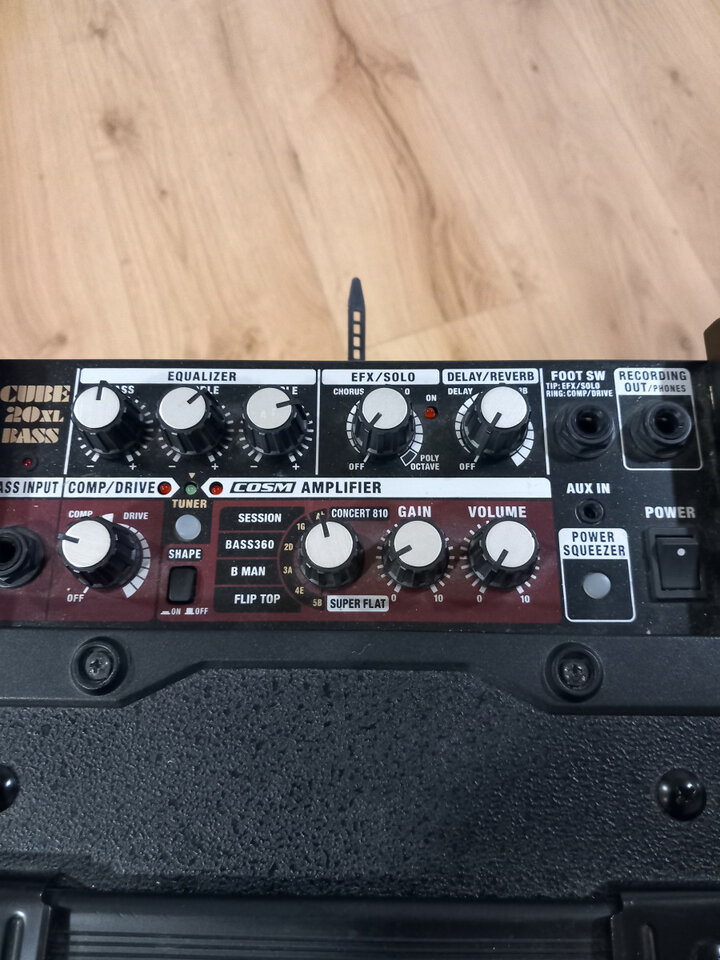 Roland cube bajo 20w