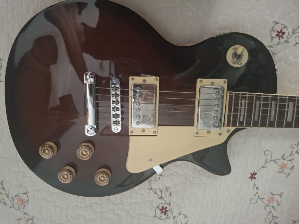 guitarra electrica tipo les paul academy y strom de segunda mano · Foto 7 de 9 · Madrid · 99 €