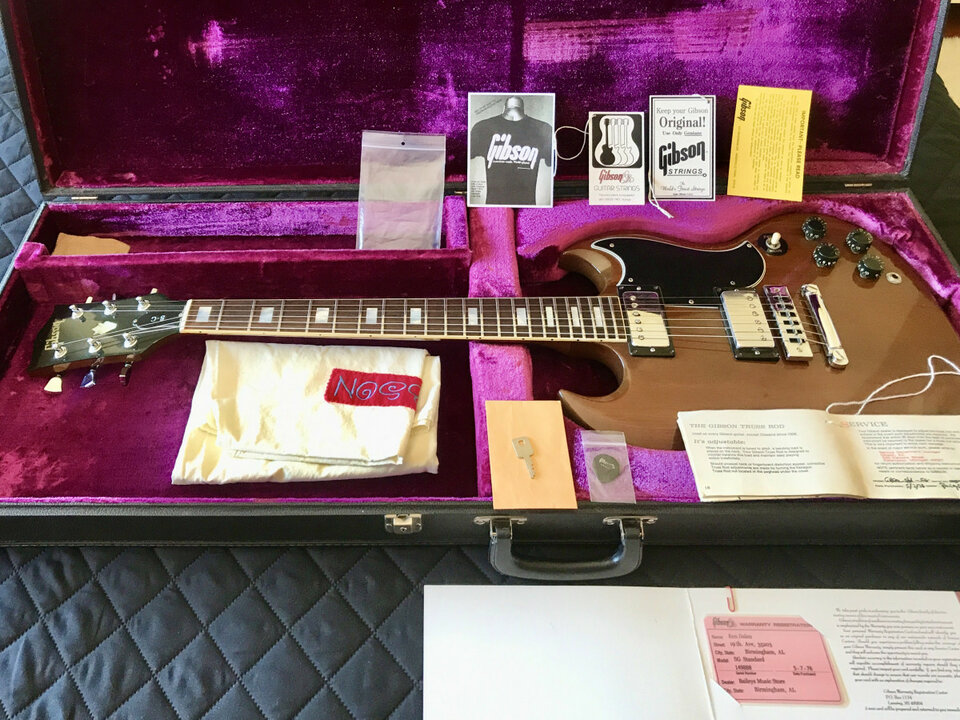 Gibson SG Standard de 1976 Walnut