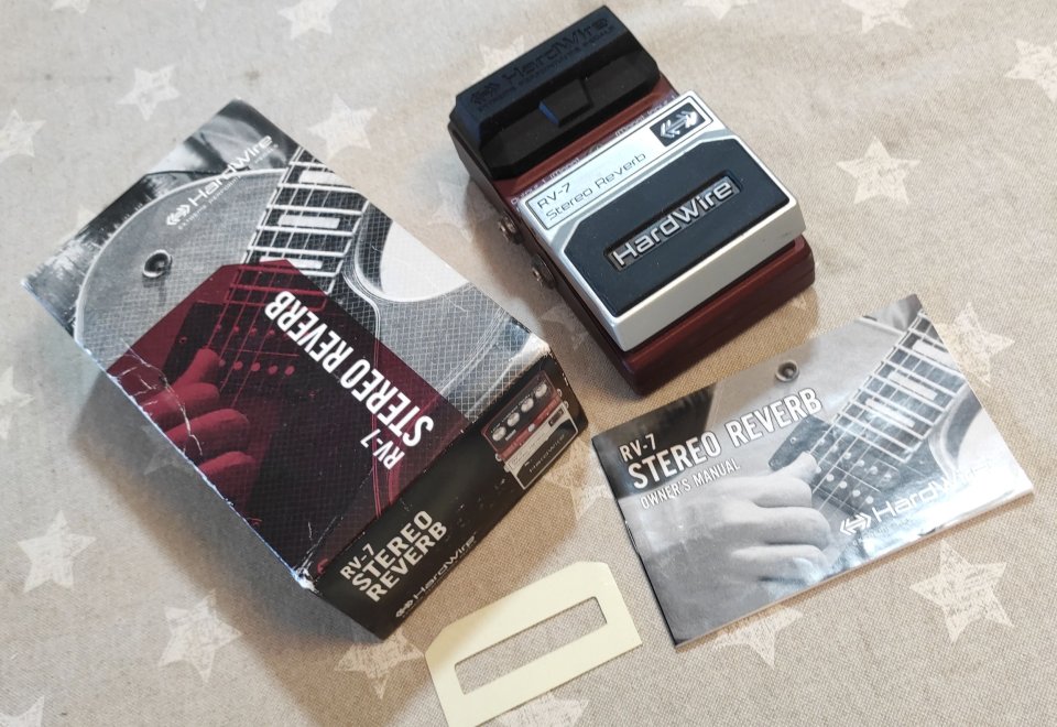 Digitech Hardwire RV-7 Stereo Reverb de segunda mano · Foto 9 de 9 · Tarragona · 200 €