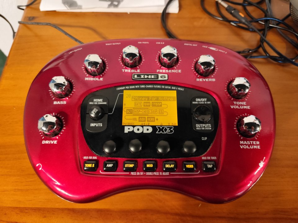 Vendo POD X3 en buen estado