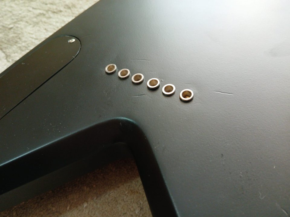 B.C.Rich JRV EDGE EMG-HZ crackle nitro custom paint