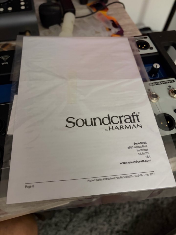 Soundcraft Ui12 Mezclador Digital de segunda mano · Foto 4 de 8 · Pontevedra · 220 €