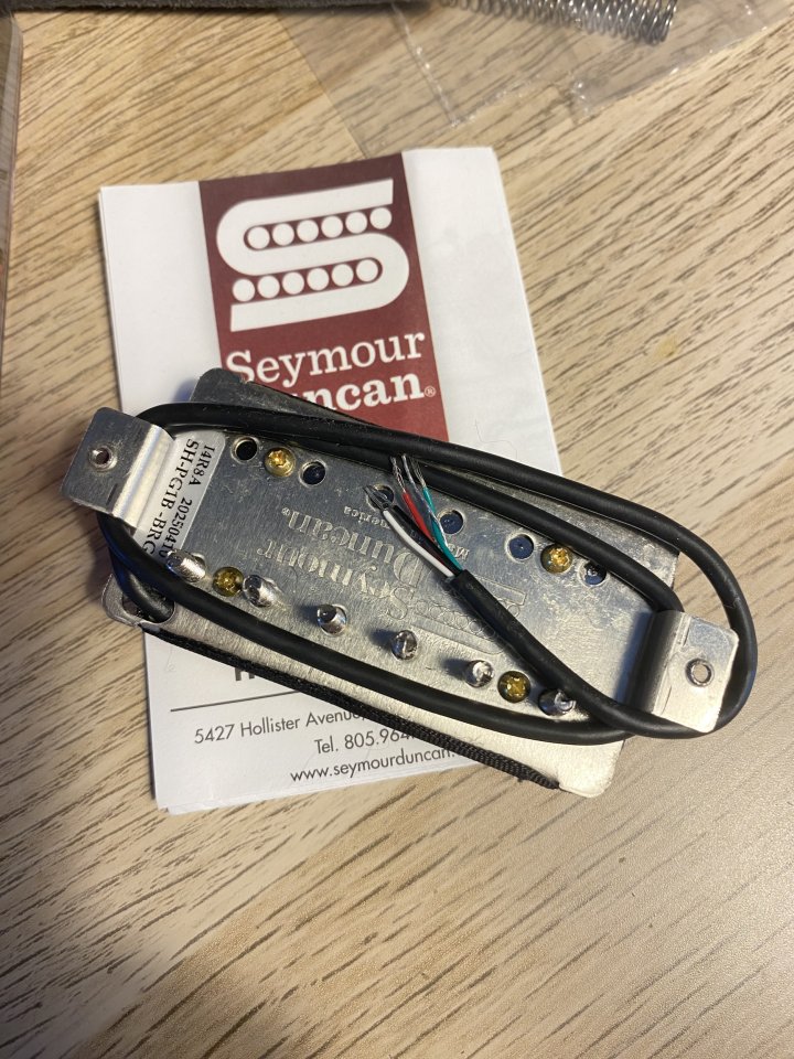 Seymour Duncan Pearly Gates Humbucker. de segunda mano · Foto 4 de 5 · A Coruña · 95 €