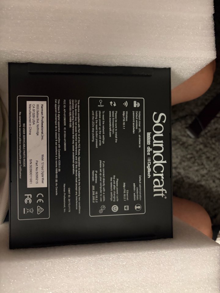 Soundcraft Ui12 Mezclador Digital de segunda mano · Foto 6 de 8 · Pontevedra · 220 €