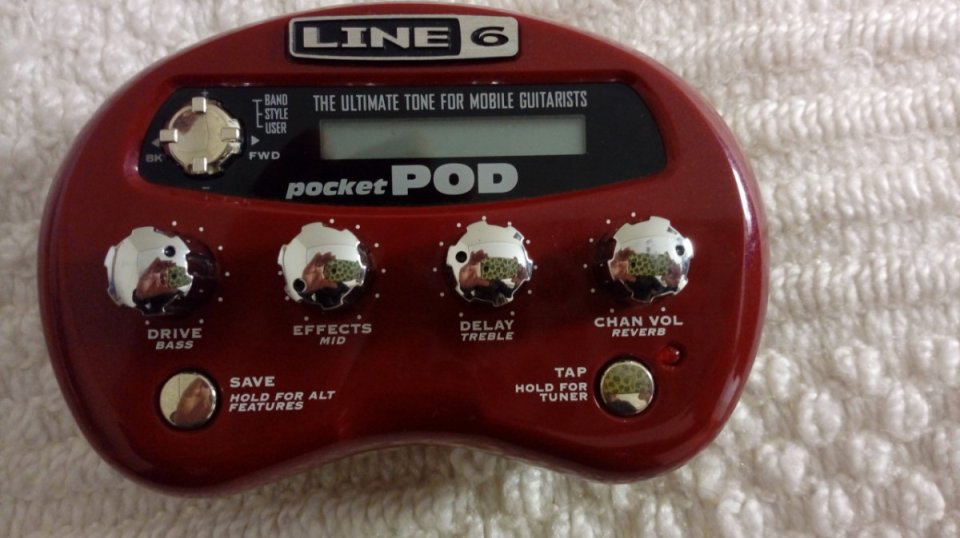 LINE 6 POCKET POD Procesador efectos