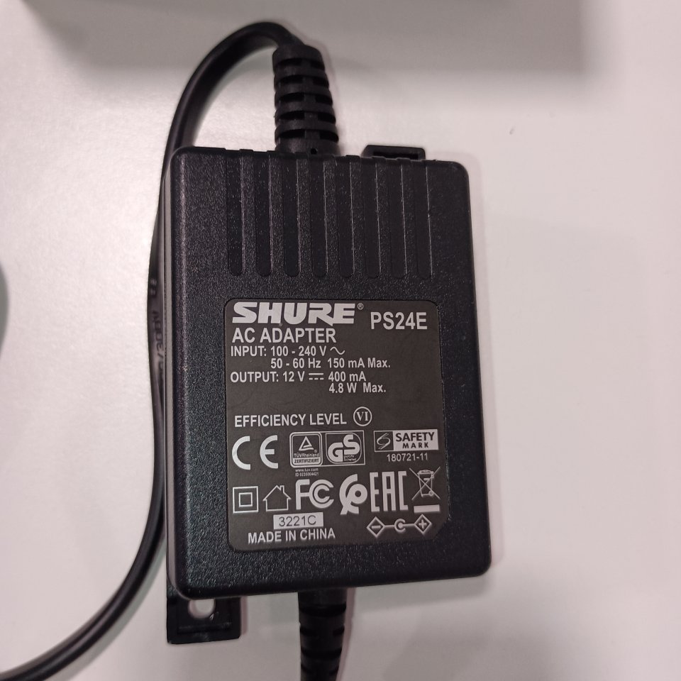 Adaptador Shure PS24E de segunda mano · Foto 2 de 4 · Málaga · 25 €