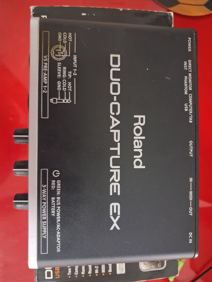 Roland Duo-Capture EX Interfaz de segunda mano · Foto 5 de 5 · Málaga · 70 €